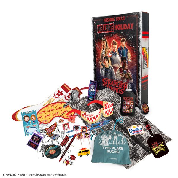 STRANGER THINGS アドベントカレンダー Advent Calendar | Stranger Things | Cinereplicas – Cinereplicas USA