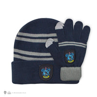 Conjunto de guantes y gorro Ravenclaw para niños