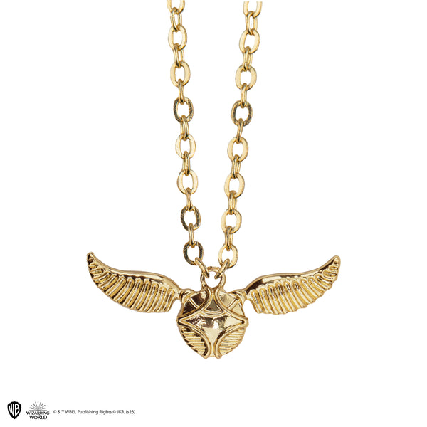 Golden Snitch Necklace Harry Potter Cinereplicas