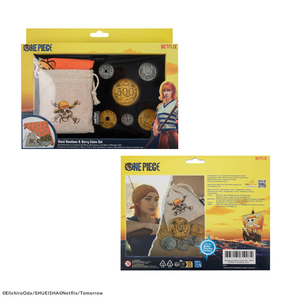Nami Bandana & Berry Coins Set | One Piece | Cinereplicas