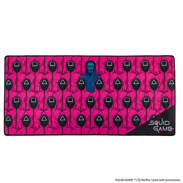 Front Man and Guards Desk Mat | Squid Game | Cinereplicas