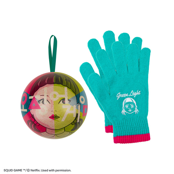 Squid Game Tree Ornment with Gloves