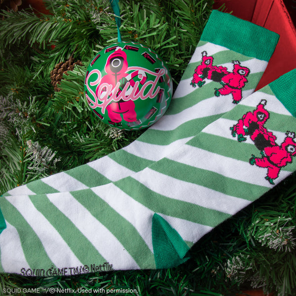 Squid Game Guard Socks Holiday Capsule | Squid Game