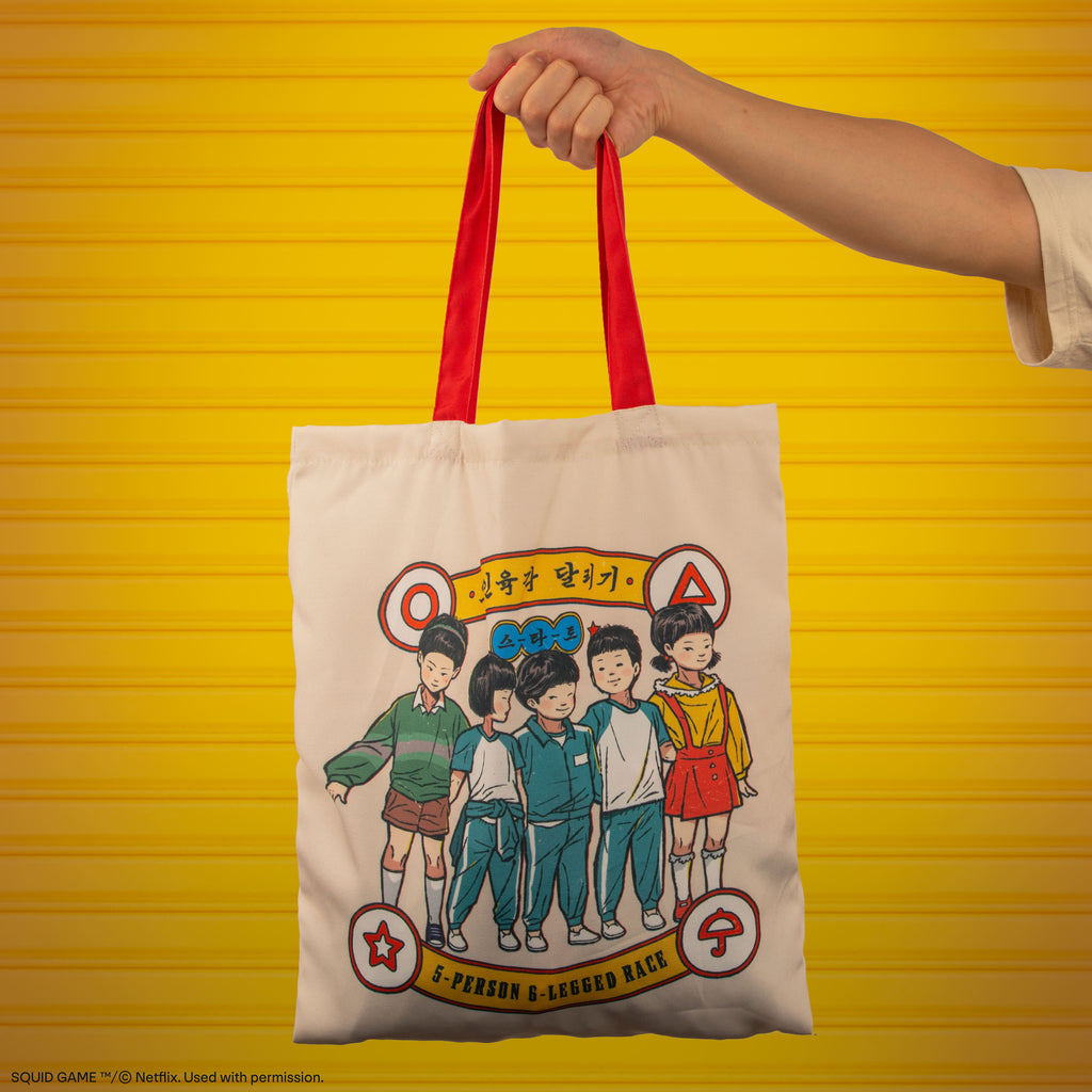 Bolso Tote Retro Coreano para la Hora de Juego