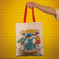 Bolso Tote Retro Coreano para la Hora de Juego