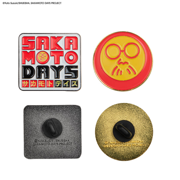 Set of 2 Sakamoto Days Store Adverts Pins | Cinereplicas
