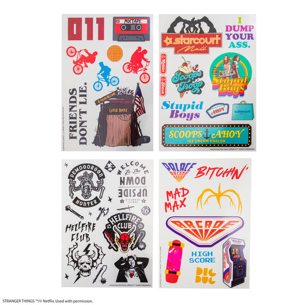 Set de 4 Pin's Stranger Things Saison 3 | – France