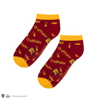 Juego de 3 calcetines tobilleros Gryffindor