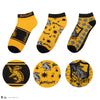 Juego de 3 calcetines tobilleros Hufflepuff