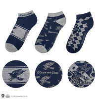Juego de 3 calcetines tobilleros Ravenclaw