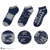 Juego de 3 calcetines tobilleros Ravenclaw