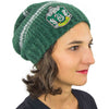 Slytherin Slouchy Beanie women Harry Potter