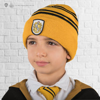 Conjunto de guantes y gorro Hufflepuff para niños