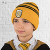 Conjunto de guantes y gorro Hufflepuff para niños