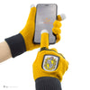 Conjunto de guantes y gorro Hufflepuff para niños