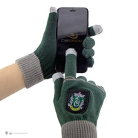 Conjunto de guantes y gorro de Slytherin para niños