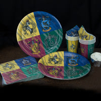 Harry Potter Birthday Party Set - Hogwarts Houses