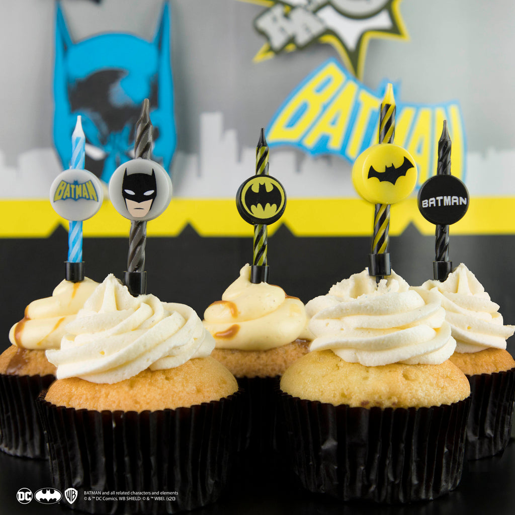 *Set of 10 Batman Birthday Candles