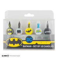 *Set of 10 Batman Birthday Candles