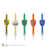 Set of 10 Hogwarts Houses Birthday Candles
