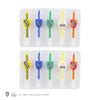 Set of 10 Hogwarts Houses Birthday Candles