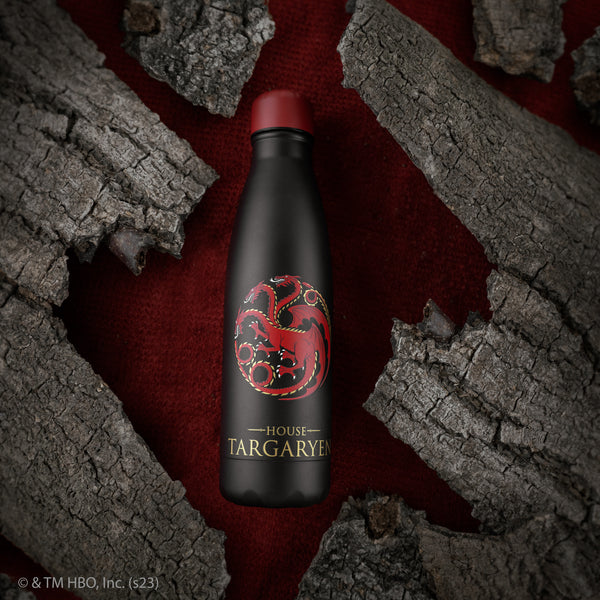 House Targaryen Insulated Water Bottle Game of Thrones Cinereplicas