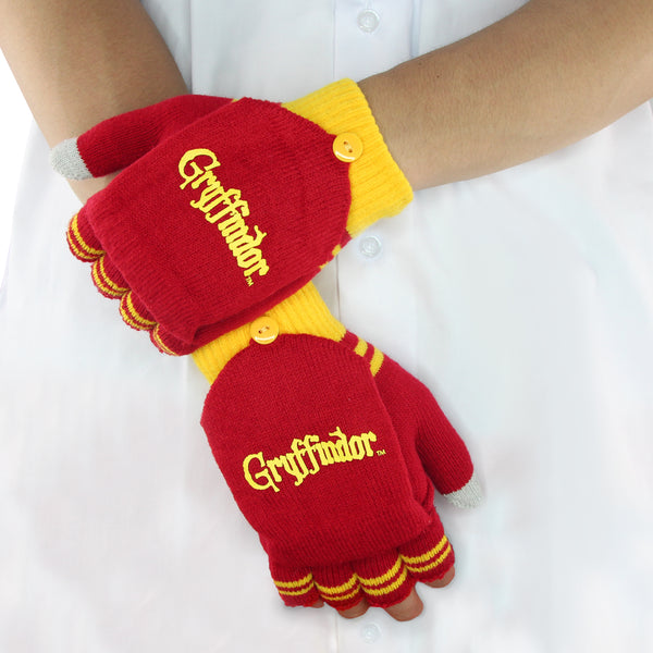 gryffindor handschuhe Gryffindor Mitten/Fingerless Gloves (red) | Harry Potter