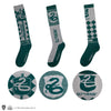 Juego de 3 calcetines altos de Slytherin