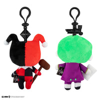 Llaveros de peluche de Harley Quinn y el Joker