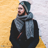 Gorro con pompón de Slytherin