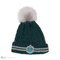 Gorro con pompón de Slytherin