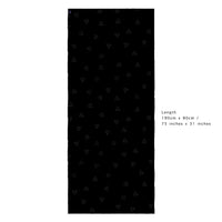 Harry Potter Lightweight Scarf deathly hallows measurement