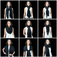 Harry Potter Lightweight Scarf Deathly Hallows different styles