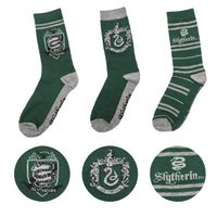 Set of 3 Socks - Slytherin