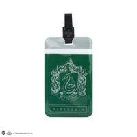 Juego de funda para pasaporte y etiqueta de equipaje de Slytherin