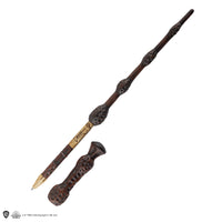 Bolígrafos Varita de Albus Dumbledore con soporte y marcador lenticular