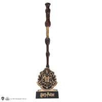 Bolígrafos Varita de Albus Dumbledore con soporte y marcador lenticular