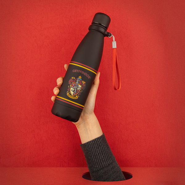 Hype Gryffindor Harry Potter Metal Water Bottle Black/Red/Grey
