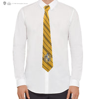 Adults Woven Crest Hufflepuff Tie