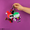 Llaveros de peluche de Harley Quinn y el Joker