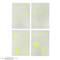 The Little Prince Glow-in-the-dark Stickers