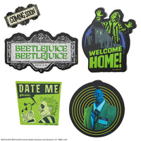 Set of 4 Beetlejuice Magnets