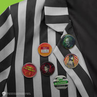 Conjunto de 6 Insignias Lenticulares de Beetlejuice