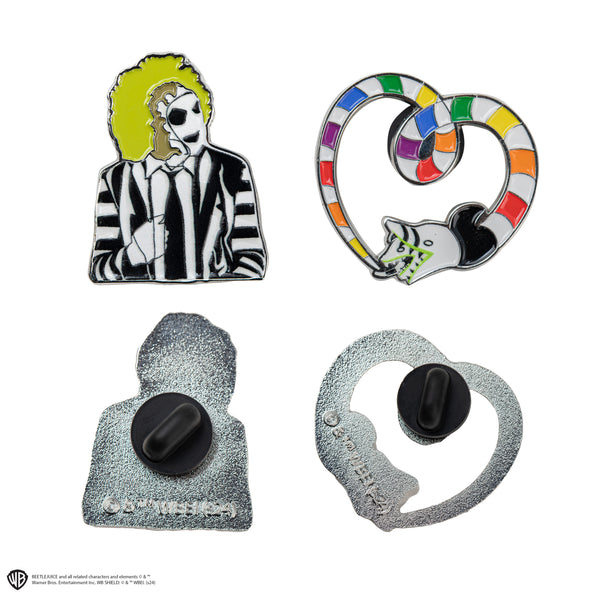 Set of 2 Beetlejuice and Sandworm Pins | Cinereplicas – Cinereplicas USA