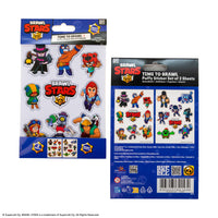 Brawl Stars Puffy Stickers