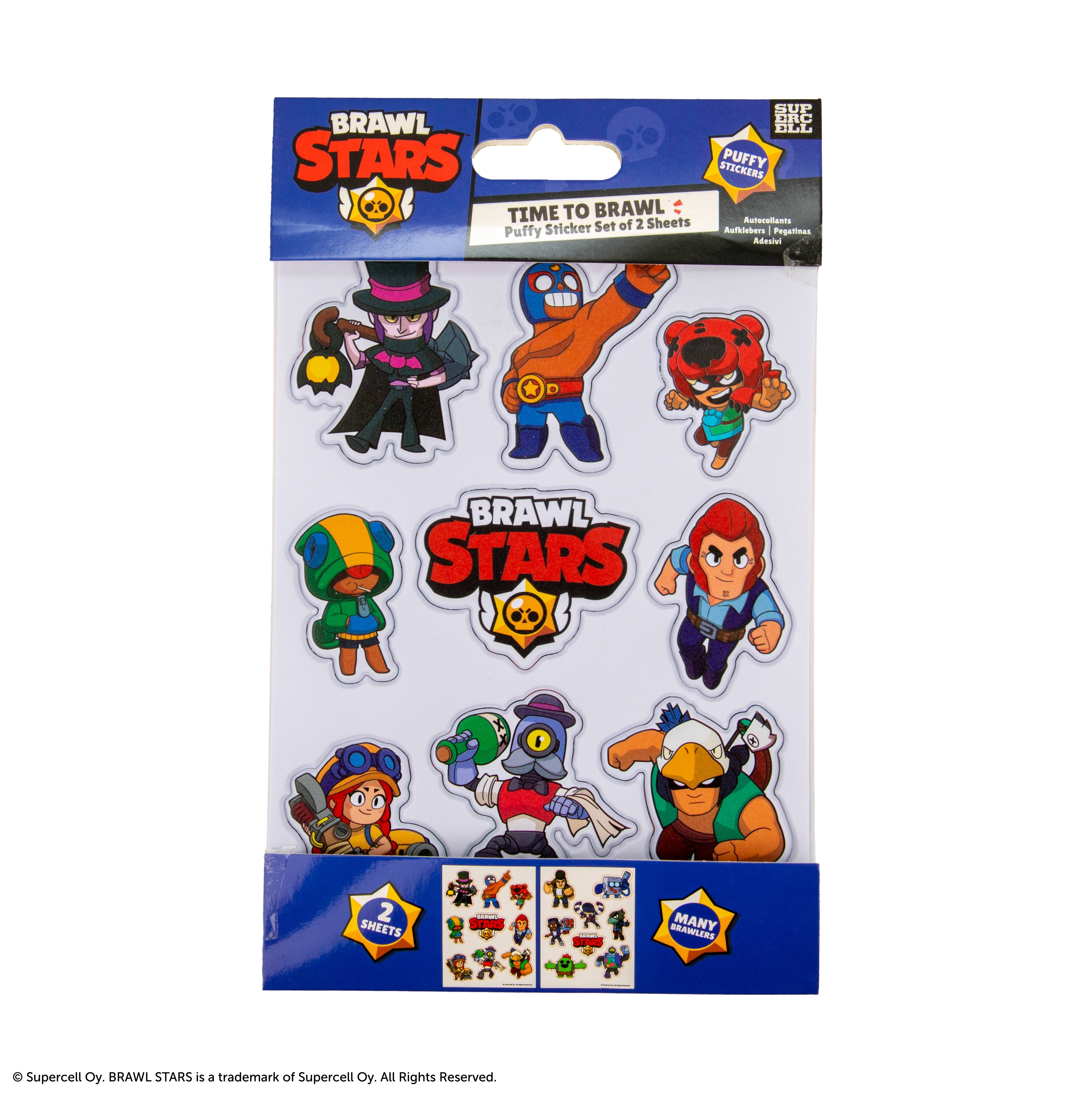 Brawl Stars Puffy Stickers | Cinereplicas – Cinereplicas USA
