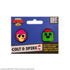 Juego de 2 pins Colt & Spike