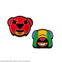 Set de 2 pins de Nita y Leon