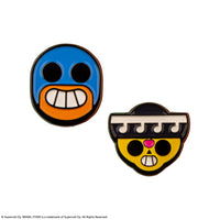 Juego de 2 pines de Poco & El Primo