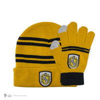 Kids Hufflepuff Gloves and Beanie Set